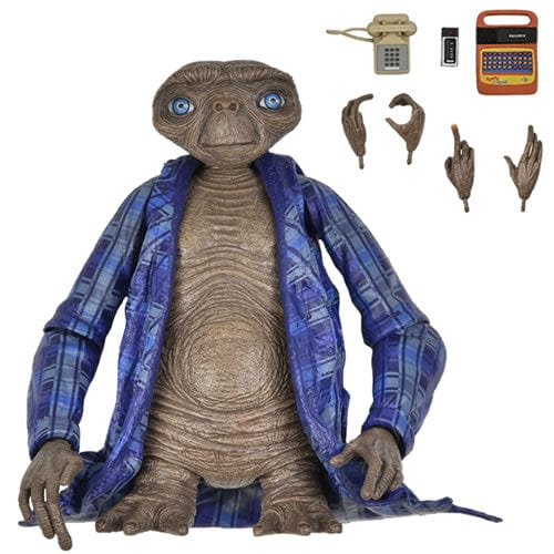 E.T. the Extra-Terrestrial Ultimate Telepathic E.T. 40th Anniversary 7-Inch  Scale Action Figure