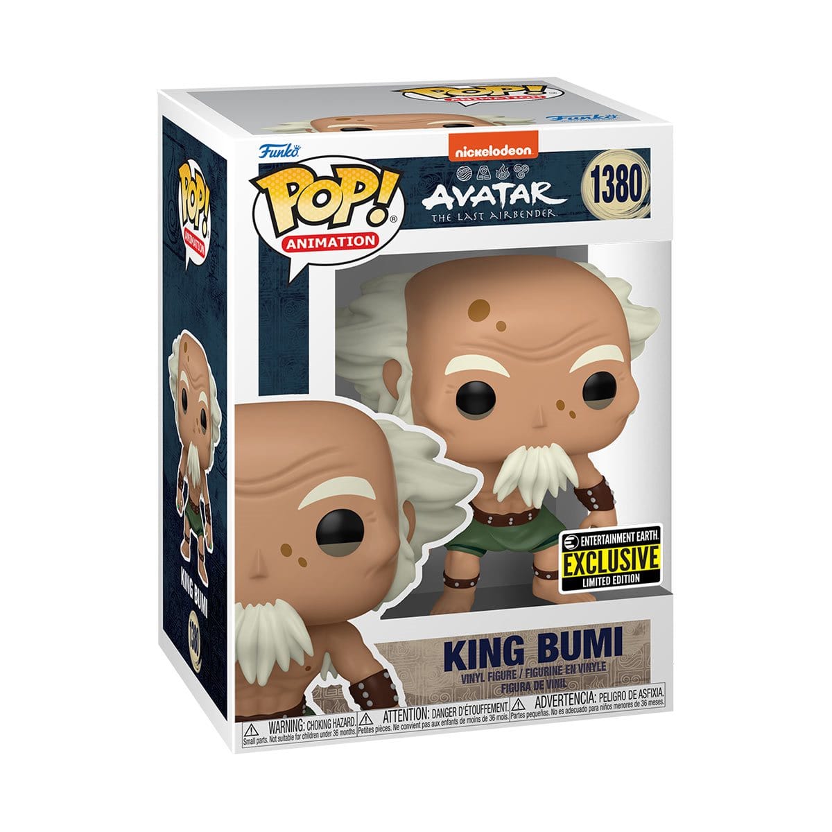 Funko POP! King Bumi #1380 - Avatar the Last Airbender Exclusive