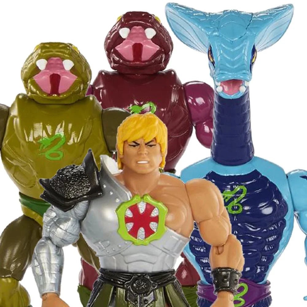 Snake Face Masters of the Universe Origins Deluxe 5 1/2 Action