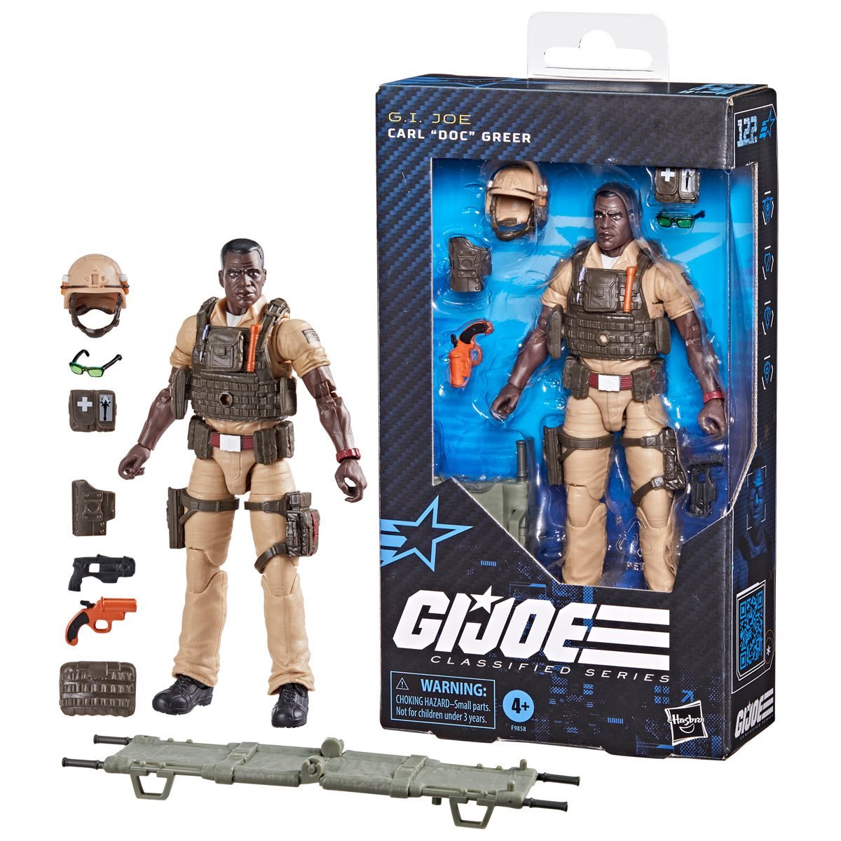 Carl Doc Greer G.I. Joe Classified Series 6 - Inch Action Figure Pop - O - Loco