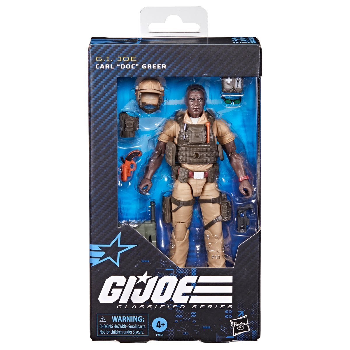 Carl Doc Greer G.I. Joe Classified Series 6 - Inch Action Figure Pop - O - Loco