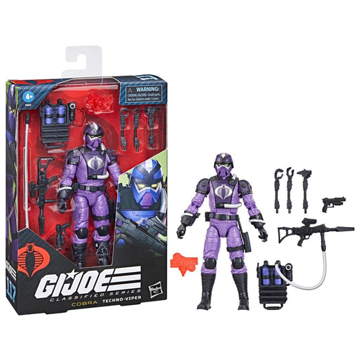 Cobra Techno-Viper G.I. Joe Classified Series 6 in. Action Figure Pop-O-Loco