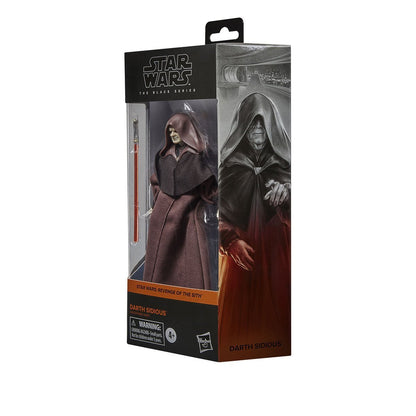 Darth Sidious Star Wars The Black Series 6 - Inch Action Figure Pop - O - Loco