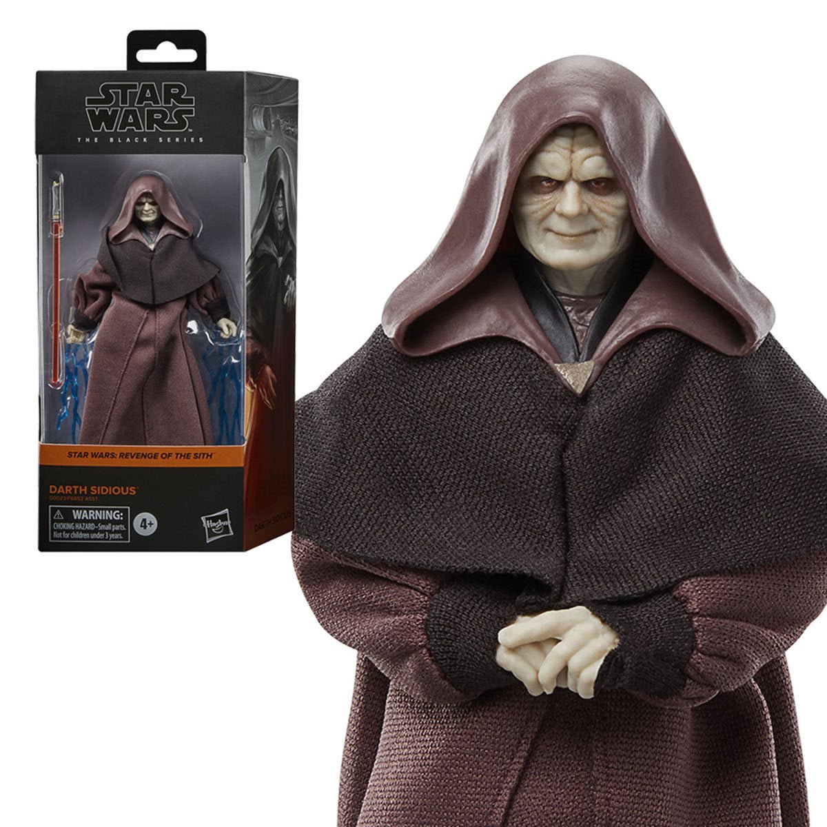 Darth Sidious Star Wars The Black Series 6 - Inch Action Figure Pop - O - Loco