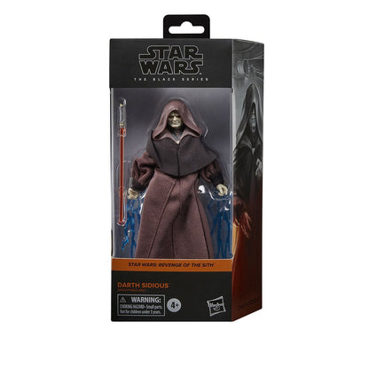 Darth Sidious Star Wars The Black Series 6 - Inch Action Figure Pop - O - Loco