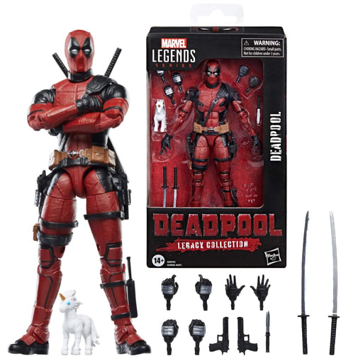 Deadpool Legacy Marvel Legends 6 in Action Figure Pop - O - Loco