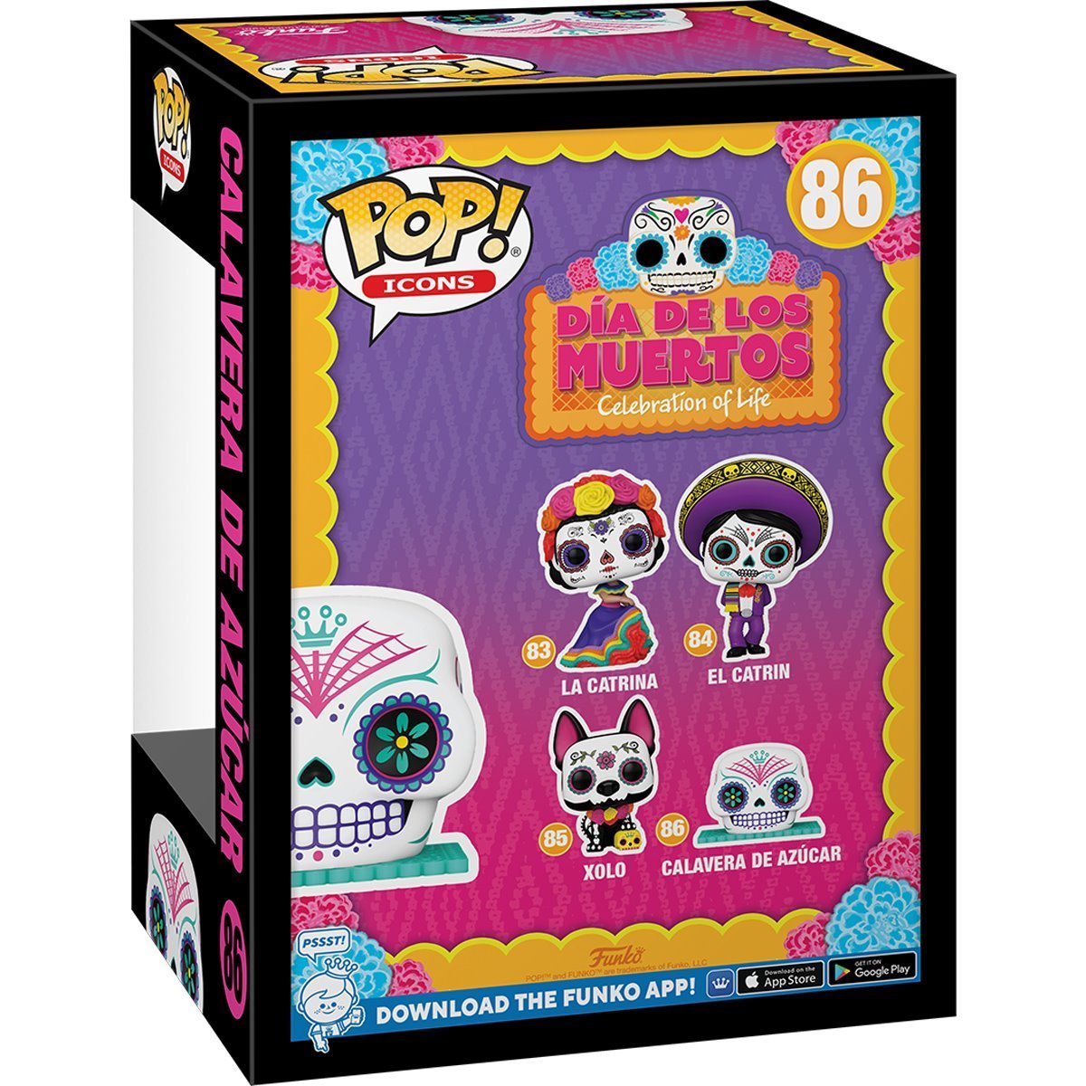 Dia de los Muertos Calavera de Azucar Funko Pop! Vinyl Figure #86 Pop - O - Loco