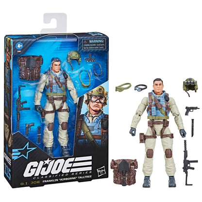 Franklin Airborne Talltree G.I. Joe Classified Series 6 in. Action Figure Pop-O-Loco