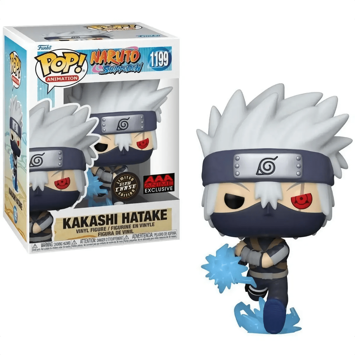 Funko POP! Naruto Young Kakashi with Chidori GITD Pop! AAA Exc. Pop-O-Loco