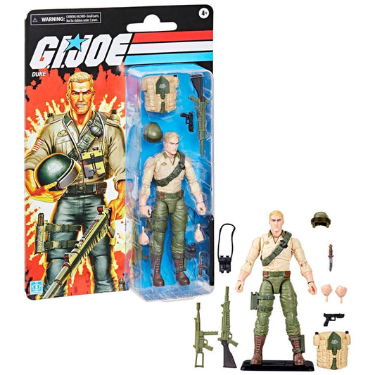 G.I. Joe Classified Series 6-Inch Retro Duke Action Figure Pop-O-Loco