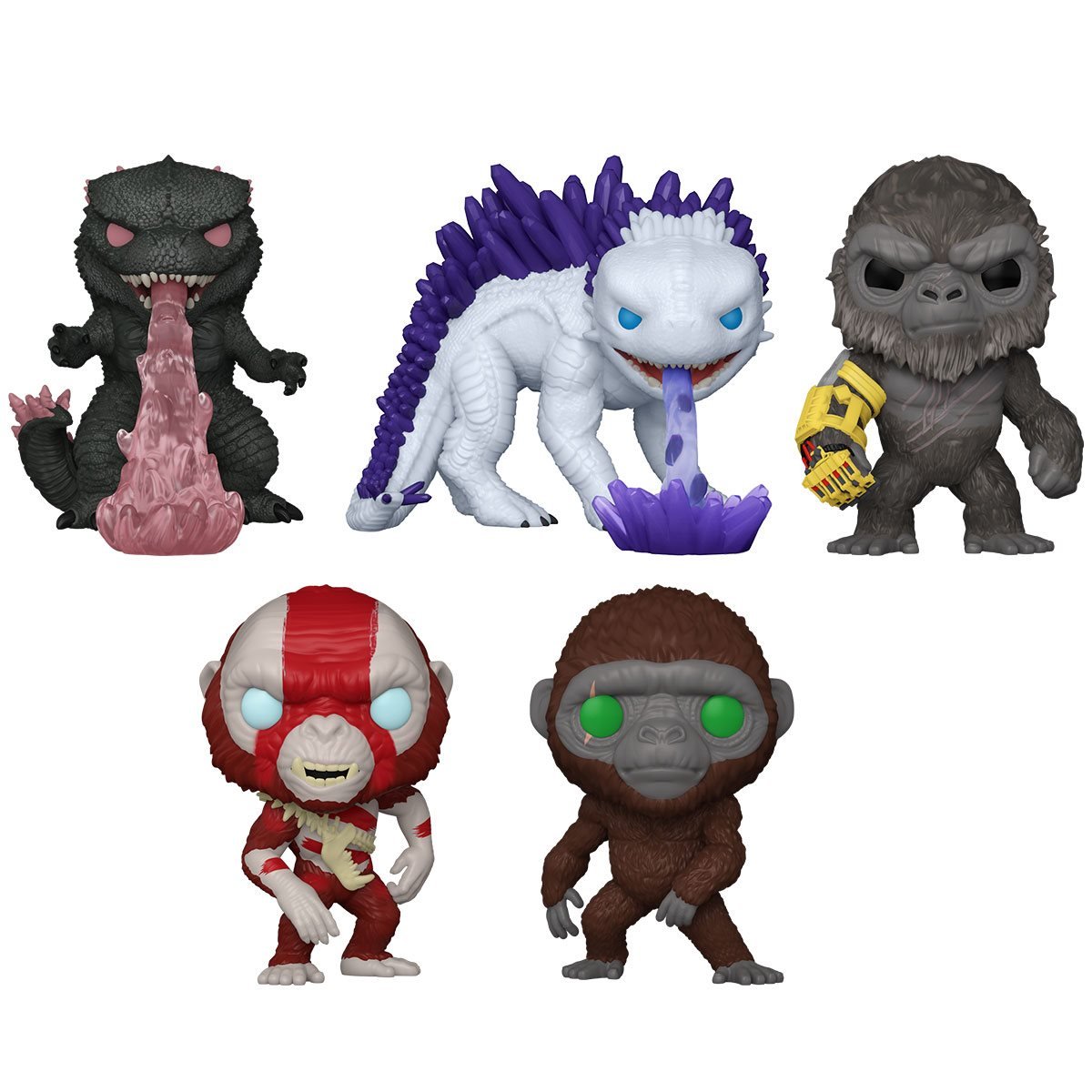 Godzilla x Kong: The New Empire Funko Pop! 5 pc Bundle Pop-O-Loco