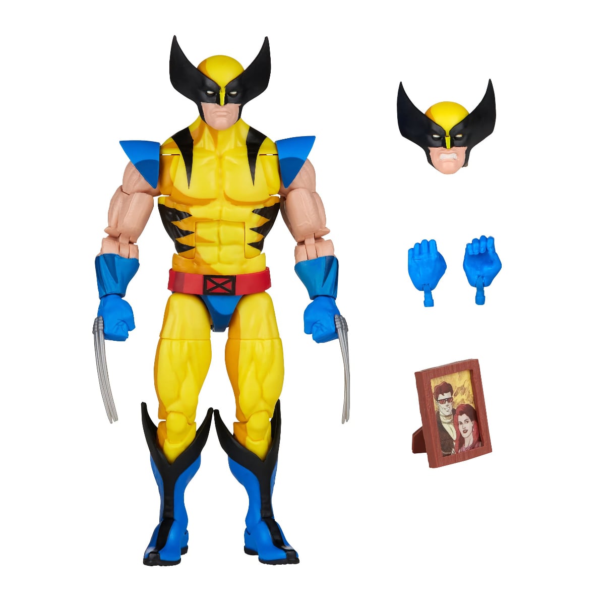 Marvel Legend VHS 90's X-Men Animated Series Wolverine Action Figure Pop-O-Loco