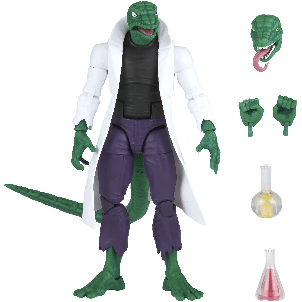 Marvel Legends Spider Man: Retro Collection Lizard (Retro) Action Figure Pop-O-Loco