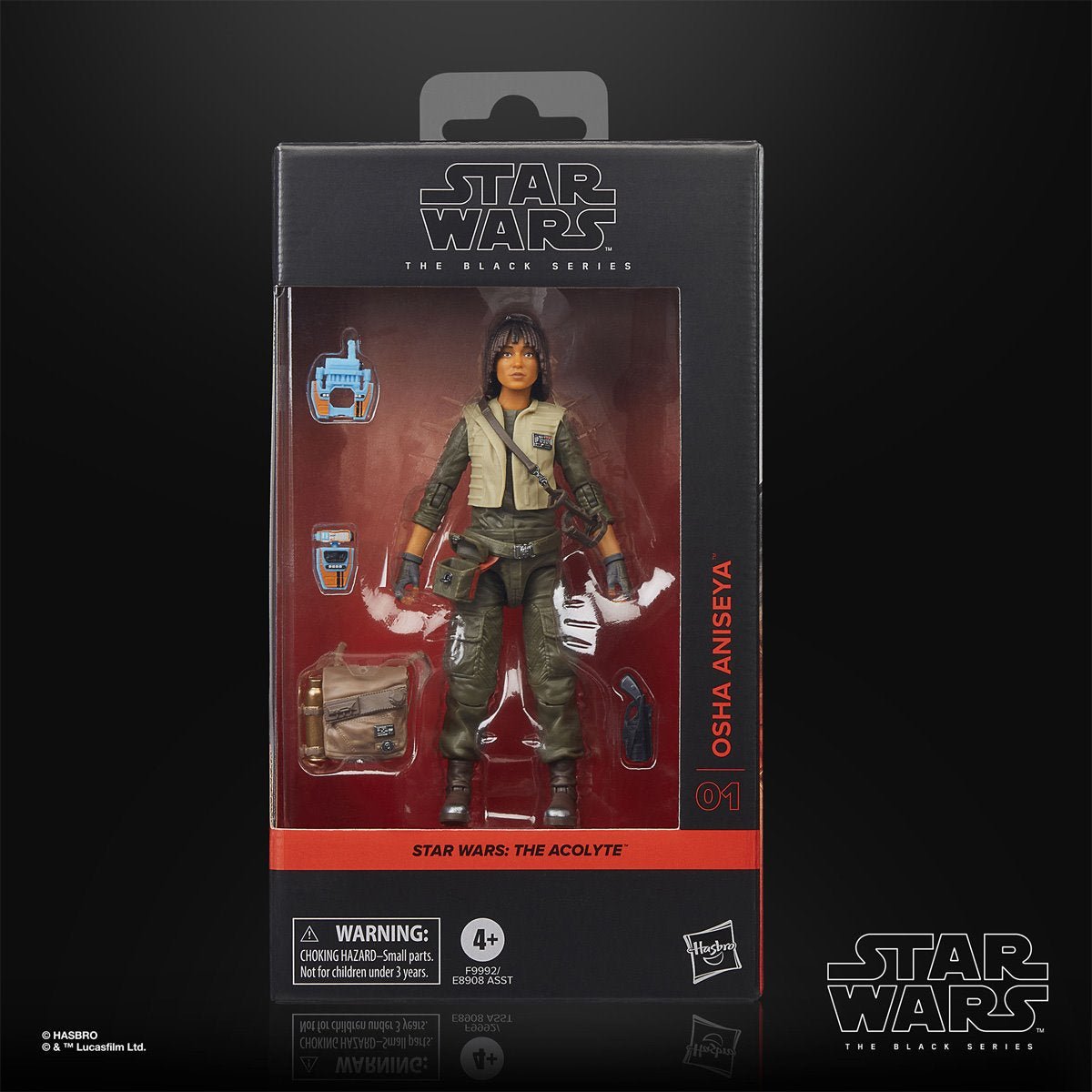 Osha Aniseya Star Wars The Black Series 6 - Inch Action Figure Pop - O - Loco