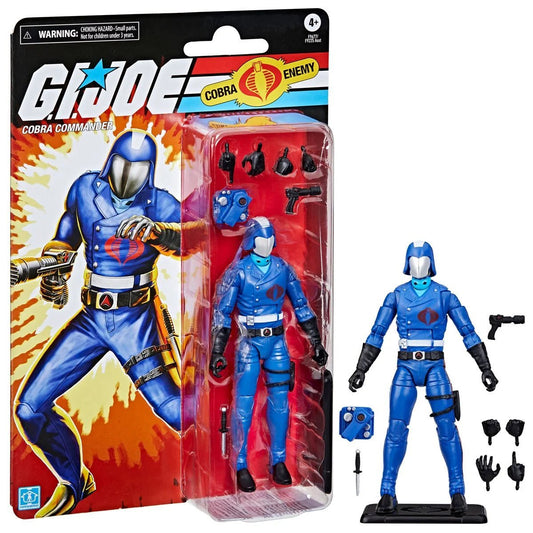 Retro Cobra Commander G.I. Joe Classified Series 6 - Inch Action Figure Pop - O - Loco