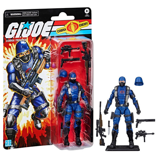 Retro Cobra Trooper G.I. Joe Classified Series 6 - Inch Action Figure Pop - O - Loco