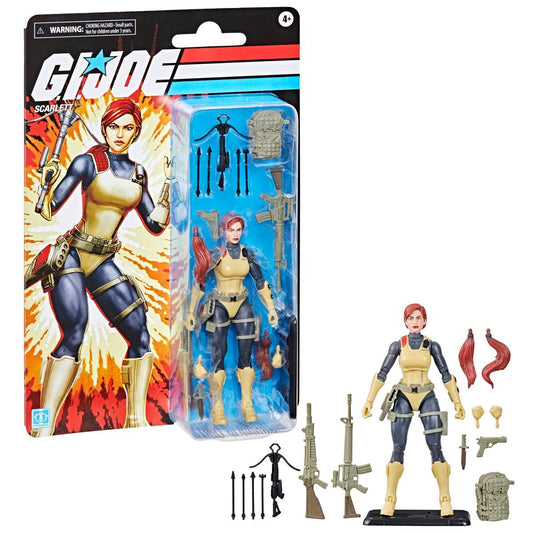 Retro Scarlett G.I. Joe Classified Series 6-Inch Action Figure Pop-O-Loco