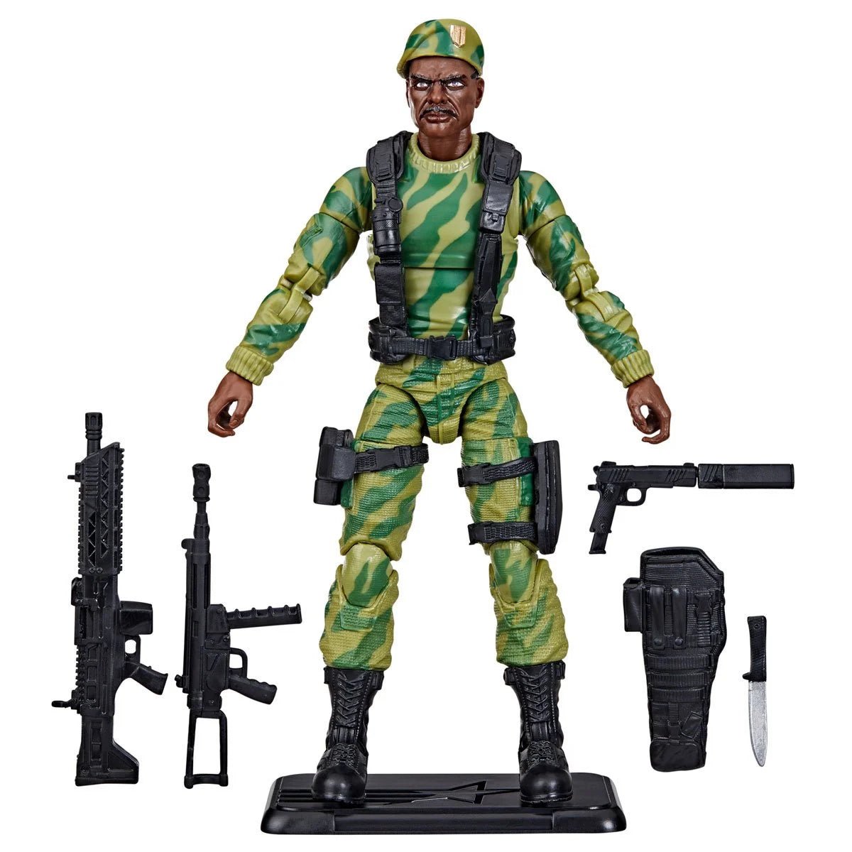 Retro SGT Stalker G.I. Joe Classified Series 6 - Inch Action Figure Pop - O - Loco