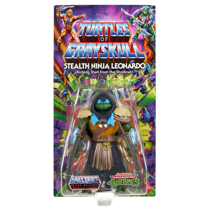 Stealth Ninja Leonardo Masters of the Universe: Origins Turtles of Grayskull Pop - O - Loco