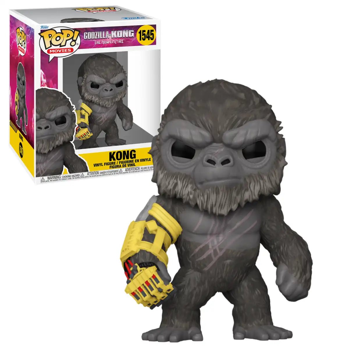 Super Funko Pop! Kong with Mechanical Arm Vinyl Figure #1545 Pop-O-Loco