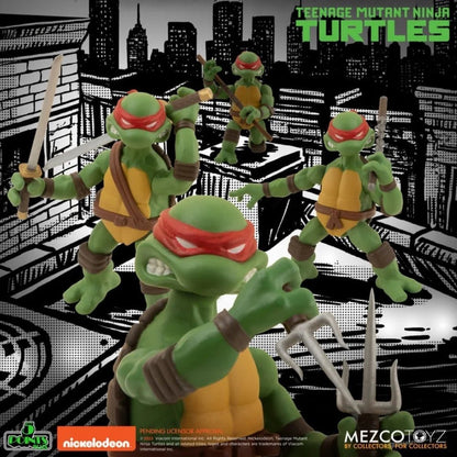 Teenage Mutant Ninja Turtles Mezco 5 Points Deluxe Box Set Pop - O - Loco