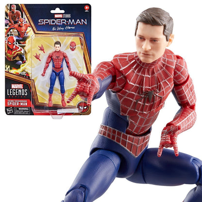 3 Pack Spider-Man Marvel Legends: Sandman, Amazing Spider-Man, & Friendly Neighborhood Spider-Man Pop-O-Loco