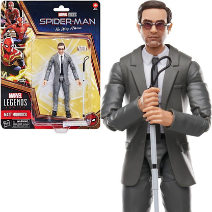 3 Pack Spider-Man Marvel Legends: Spider-Man MCU, MJ, & Matt Murdoch Pop-O-Loco