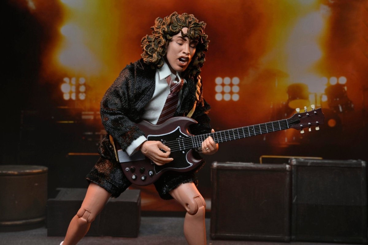 AC/DC – 8” Clothed Action Figure – Angus Young (Highway to Hell) Pop-O-Loco