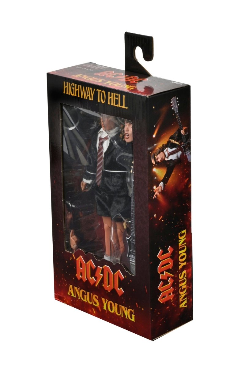 AC/DC – 8” Clothed Action Figure – Angus Young (Highway to Hell) - Pop-O-Loco - NECA