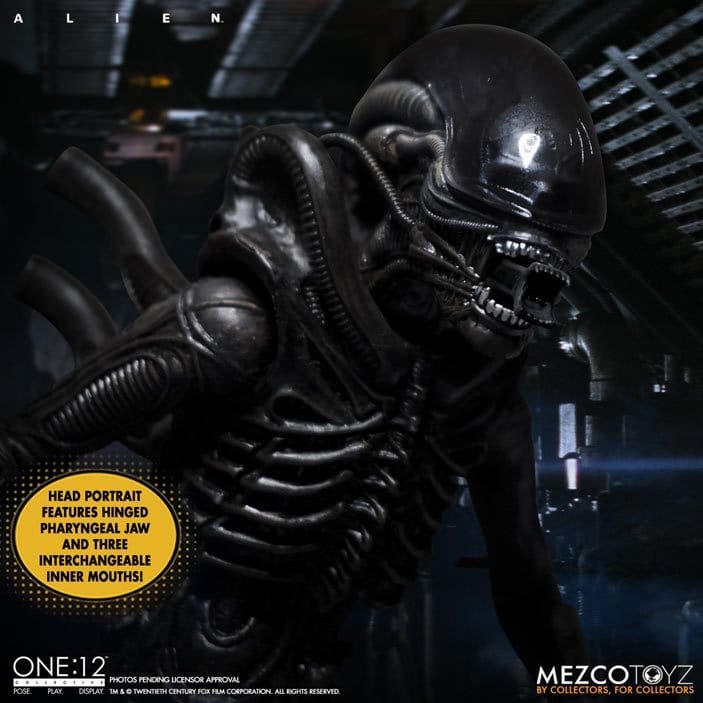 Alien One:12 Collective Action Figure - Pop-O-Loco - Mezco