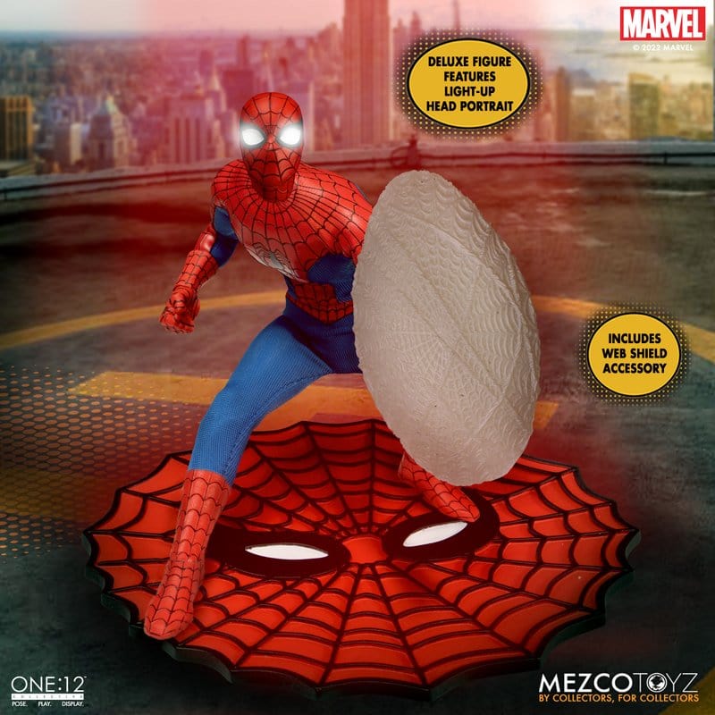 Amazing Spider-Man One:12 Collective Deluxe Edition Action Figure Pop-O-Loco
