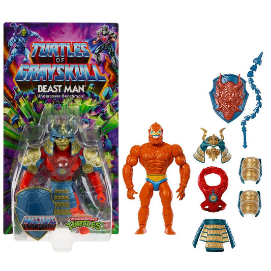 Beast Man Masters of the Universe: Origins Turtles of Grayskull Pop-O-Loco