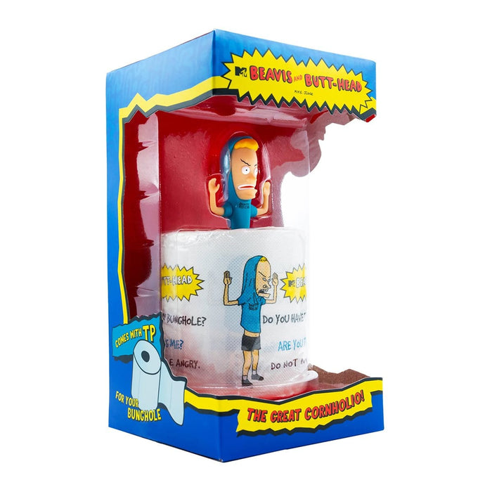 Beavis and Butthead Cornholio 3 3/4-Inch ReAction Figure and TP Box Set - SDCC Exclusive Pop-O-Loco