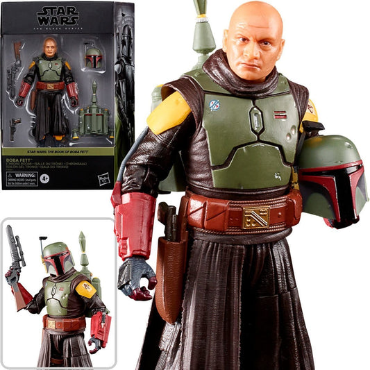 Boba Fett (Throne Room) Deluxe Star Wars Black Series 6-in Action Figure Pop-O-Loco