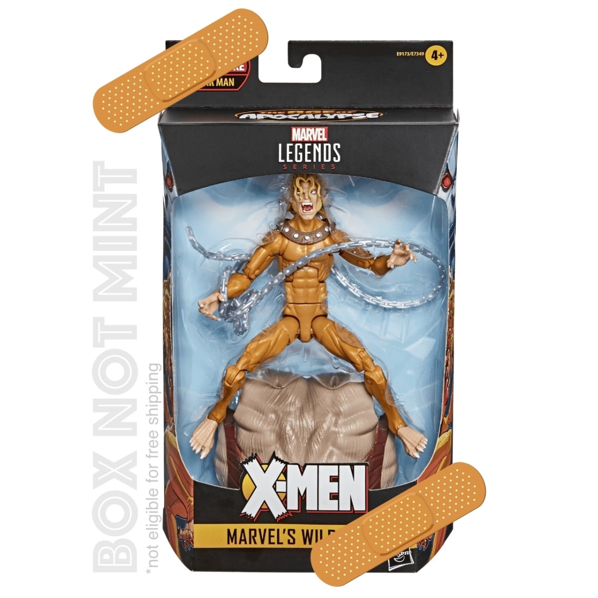 *Box not Mint* Marvel Legends Series Wild Child X-Men: Age of Apocalypse Pop-O-Loco