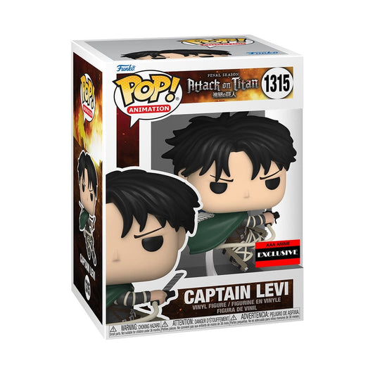 Captain Levi Ackerman - Attack On Titan - Funko POP AAA Anime #1315 Pop-O-Loco