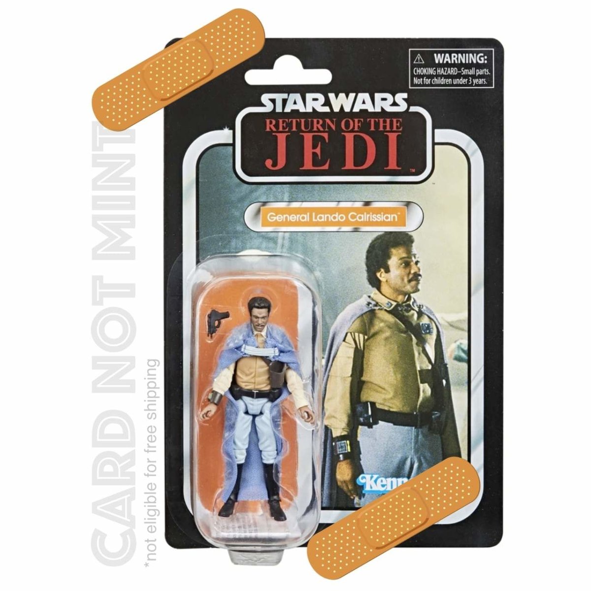 Card not Mint Star Wars The Vintage Collection General Lando Calrissian 3 3/4" Figure Pop-O-Loco