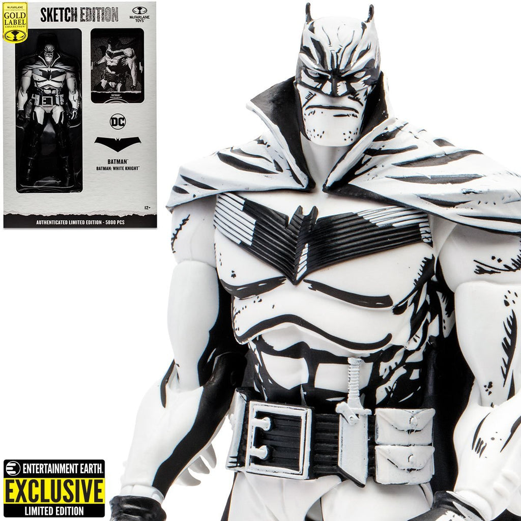 DC Multiverse Batman White Knight Sketch Edition Gold Label 7 