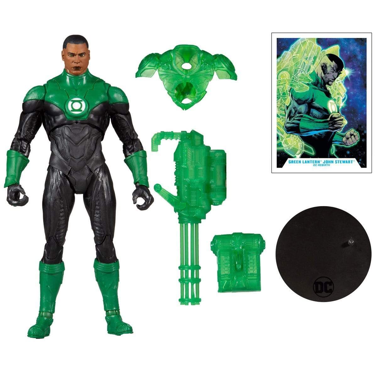 DC Multiverse John Stewart Modern Green Lantern 7-Inch Action Figure Pop-O-Loco