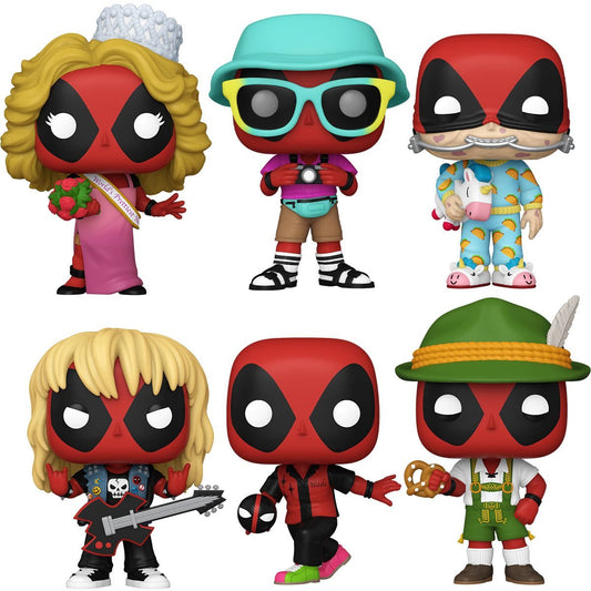 Deadpool Parody Funko Pop! Vinyl 6 pc bundle Pop-O-Loco