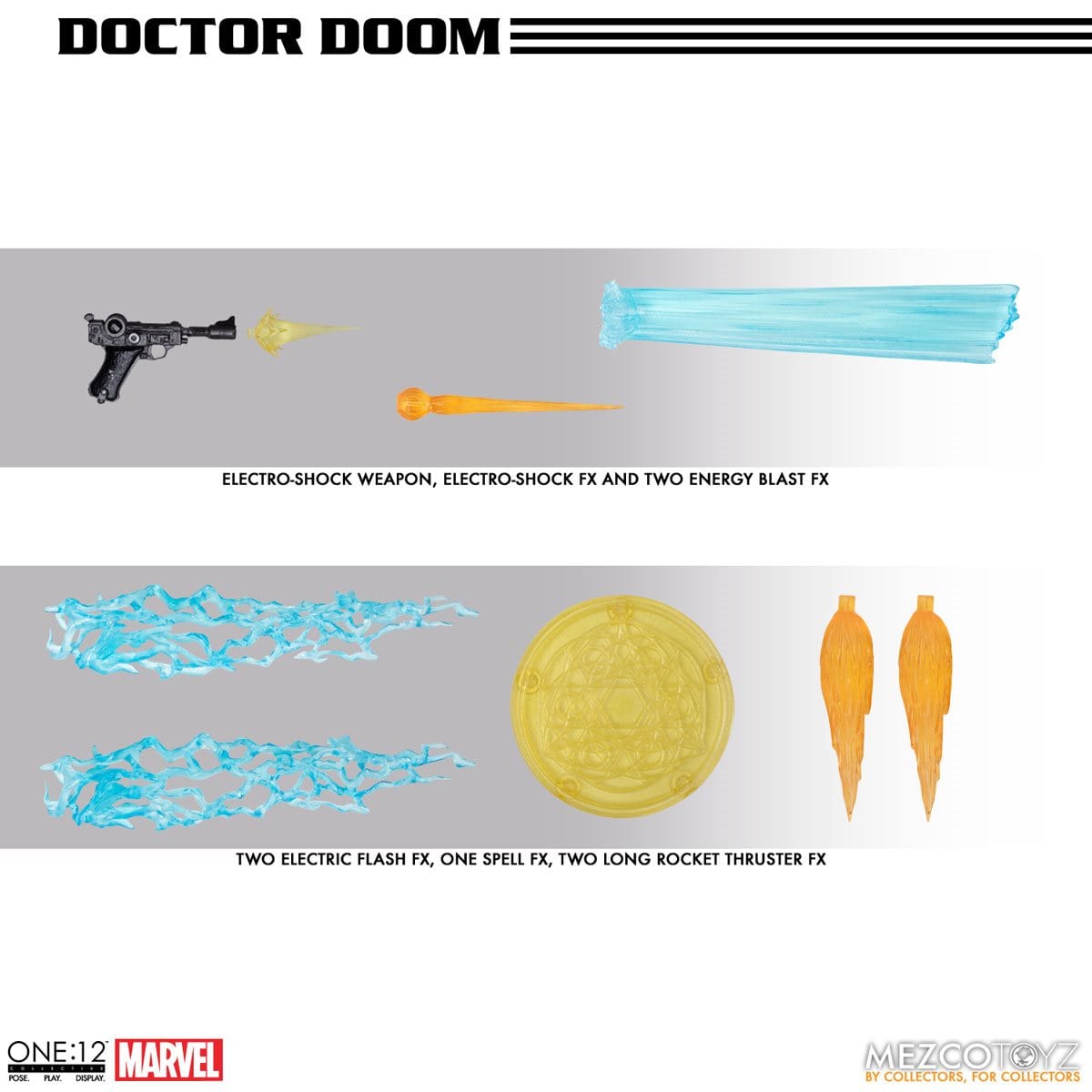 Doctor Doom One:12 Collective Action Figure - Pop-O-Loco - Mezco Pre-Order