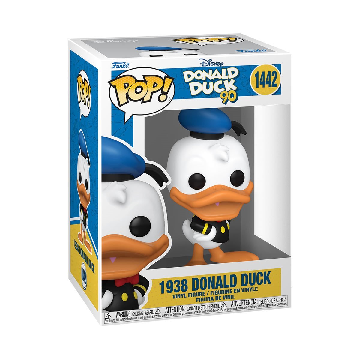 Donald Duck 90th Anniversary Funko Pop! Vinyl Figure 4 Pack Bundle Pop-O-Loco