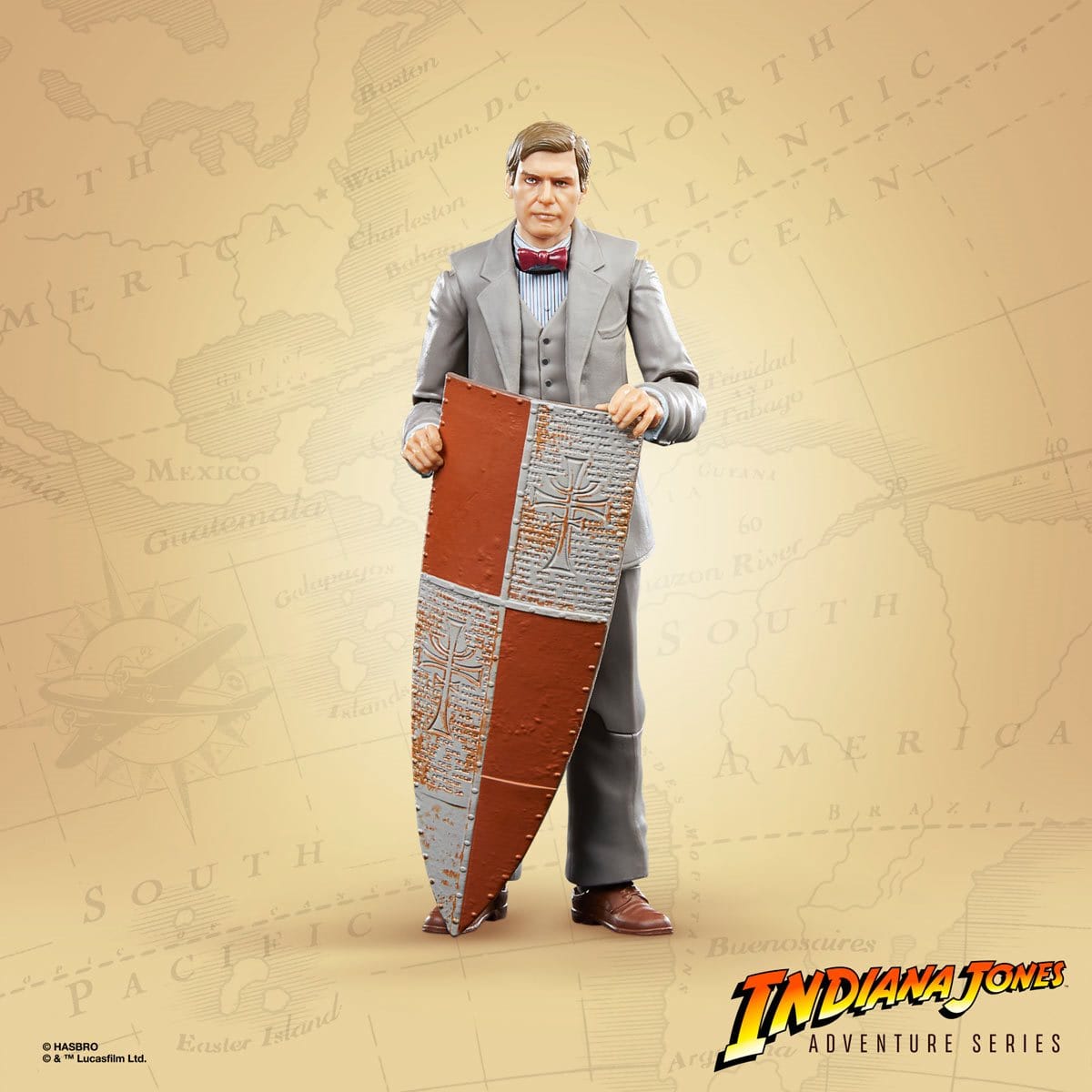 Dr. Henry Jones Jr. (Professor) Indiana Jones Adventure Series 6-Inch Action Figure - Pop-O-Loco - Hasbro