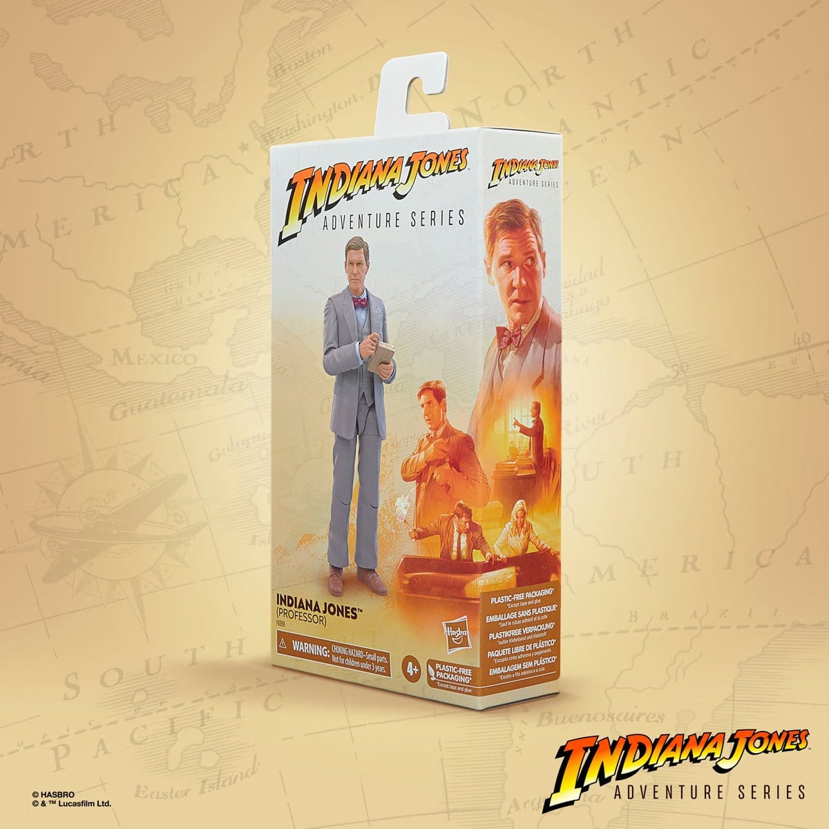 Dr. Henry Jones Jr. (Professor) Indiana Jones Adventure Series 6-Inch Action Figure - Pop-O-Loco - Hasbro