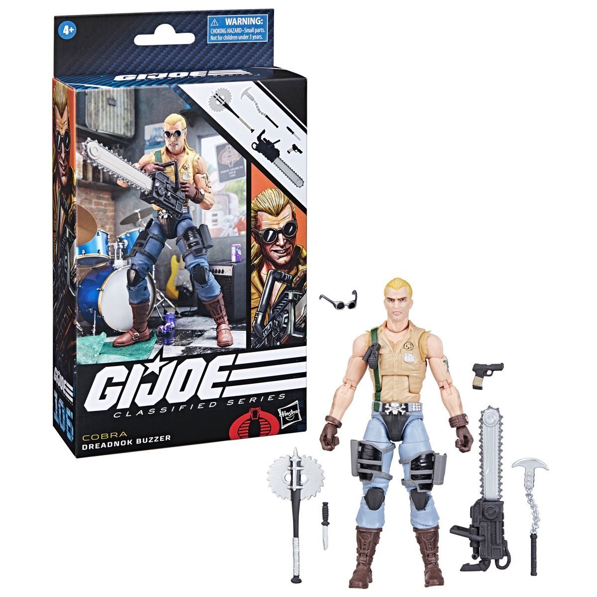 Dreadnok Buzzer G.I. Joe Classified Series 6-in action figure Pop-O-Loco