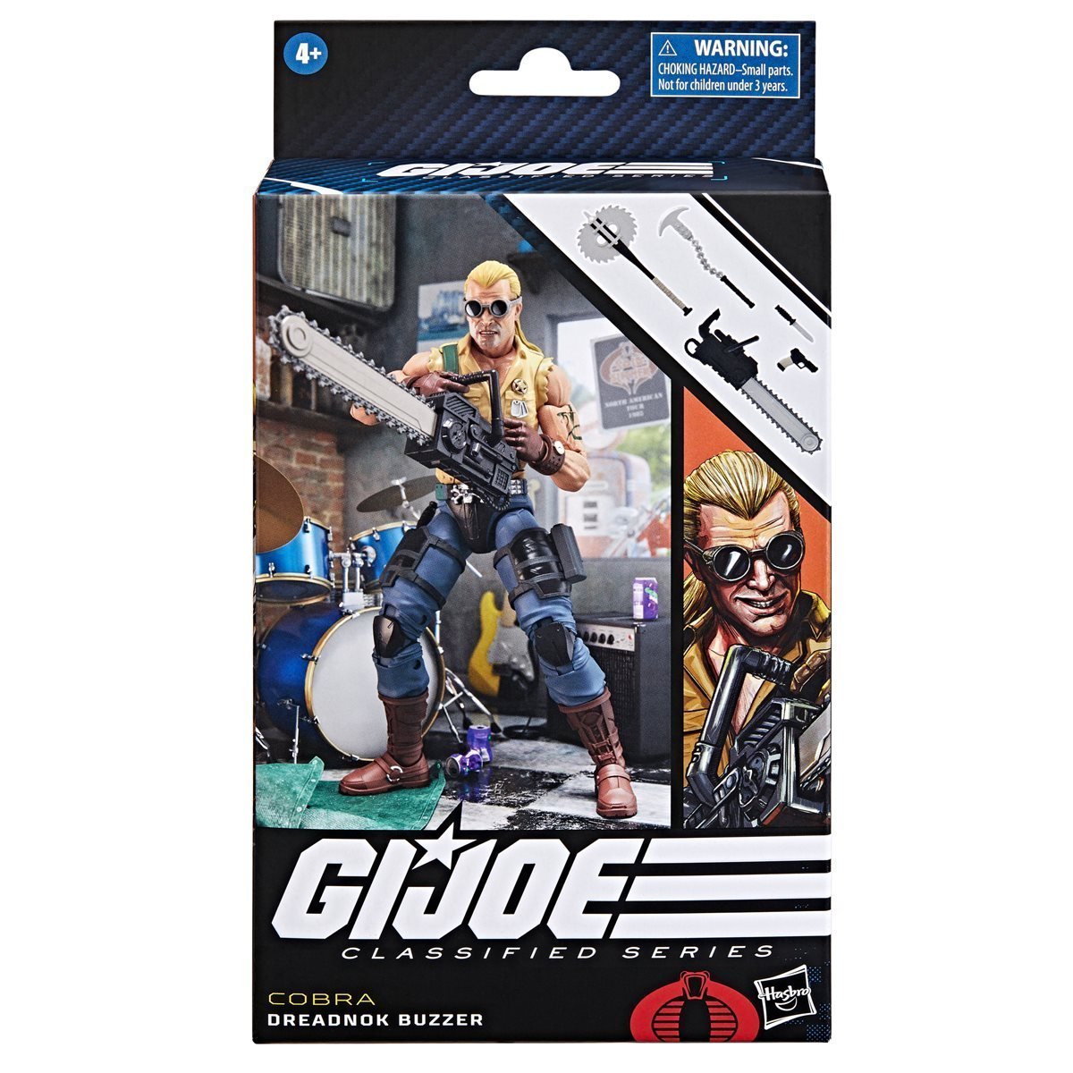 Dreadnok Buzzer G.I. Joe Classified Series 6-in action figure Pop-O-Loco