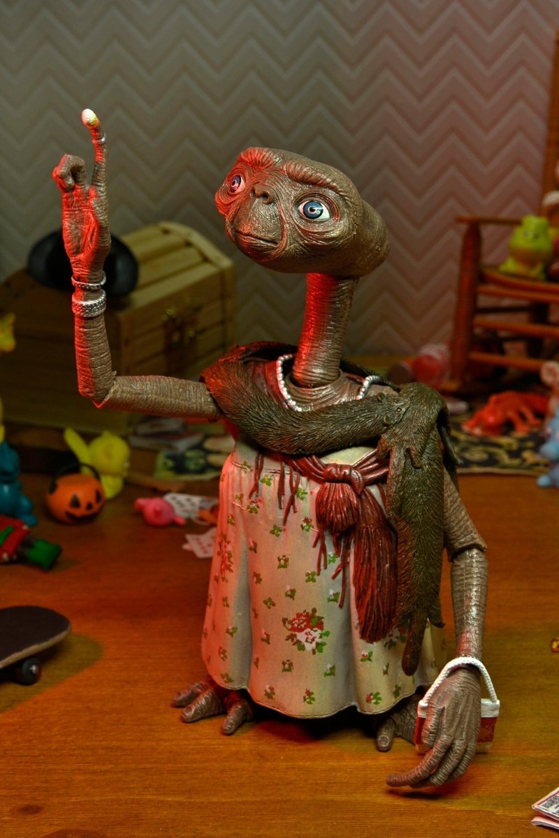 E.T. 40th Anniversary 7" Scale Figures - Ultimate Dress Up E.T. - Pop-O-Loco - NECA