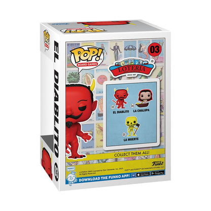 Funko: Games Loteria Diablito Glow POP! Figure #03 - PX Exclusive Pop-O-Loco