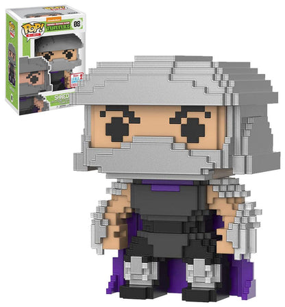 Funko POP 8-Bit Shredder #08 2017 Fall Con EXC Pop-O-Loco