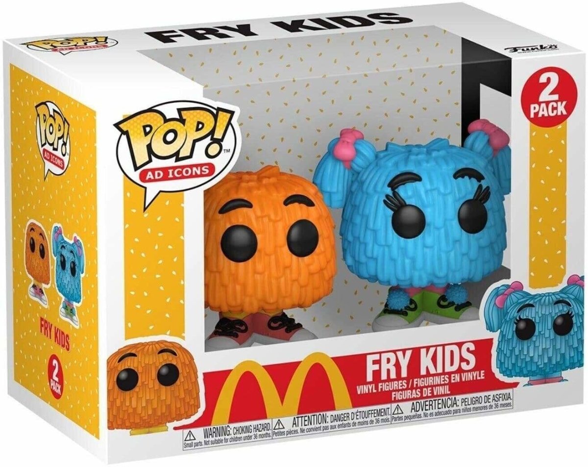 Funko POP Ad Icons McDonald's Fry Kids mini POPS 2 pack Pop-O-Loco